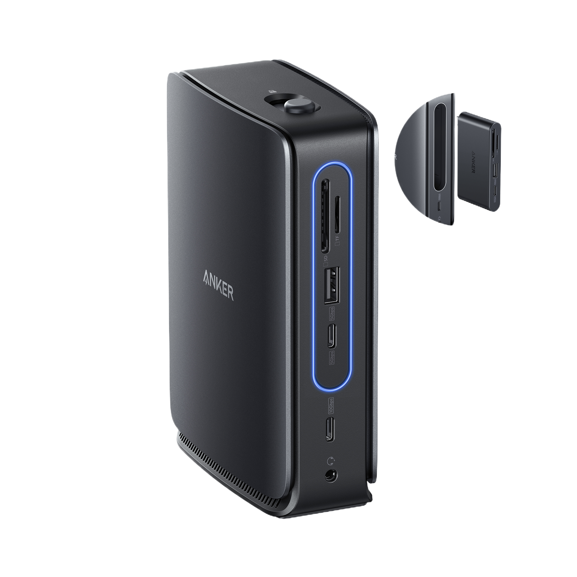 Anker docking station with multiple ports for connectivity