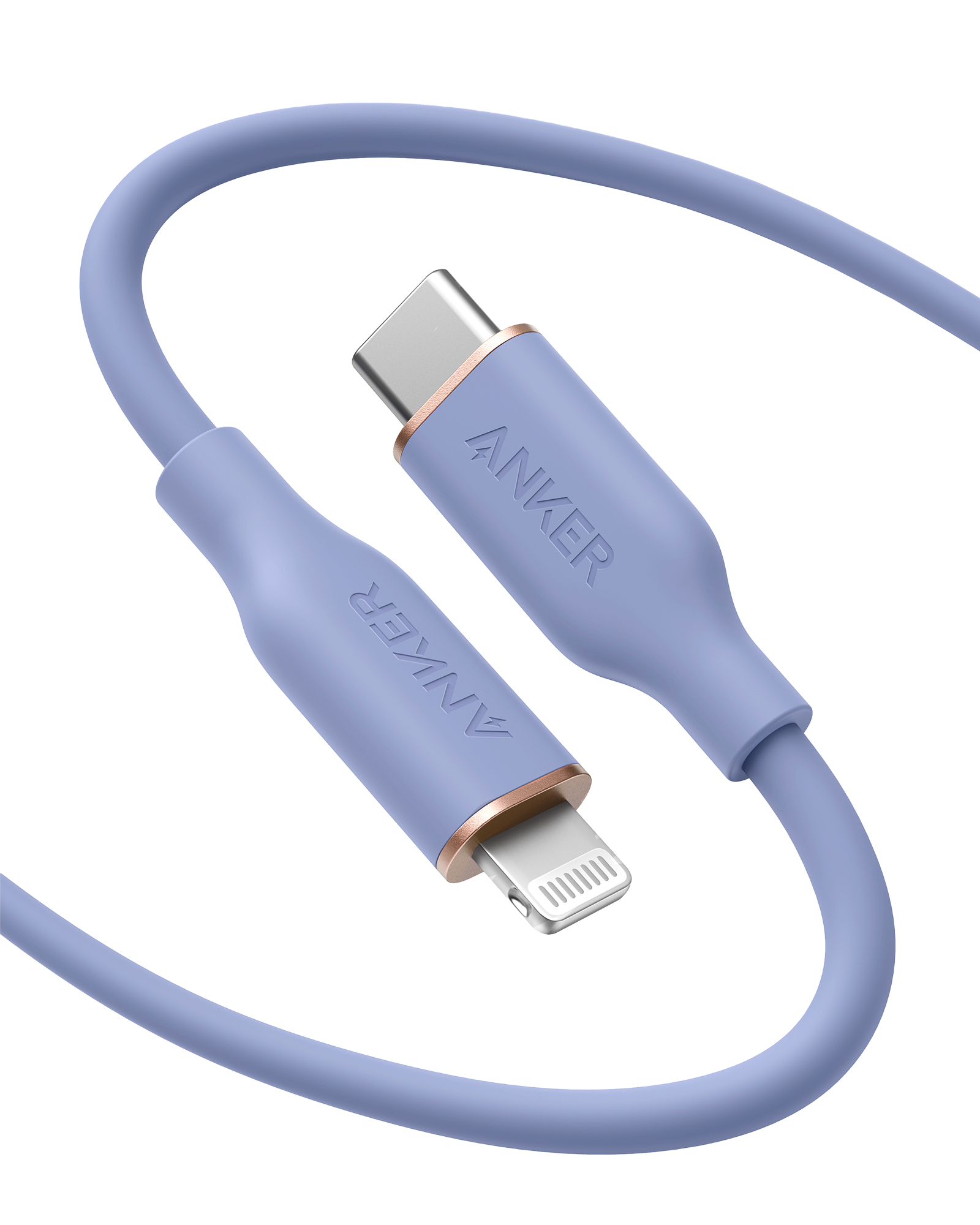 Refurbished Anker 641 USB-C to Lightning Cable (Flow, Silicone)